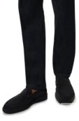 Замшевые лоферы Detroit Santoni MGDG1782400TKSVUU60 фото 3