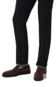 Замшевые лоферы Detroit Santoni MGDG17824SM0KSVUT50 фото 3