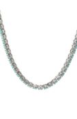 Колье Amina Muaddi TENNIS NECKLACE фото 3