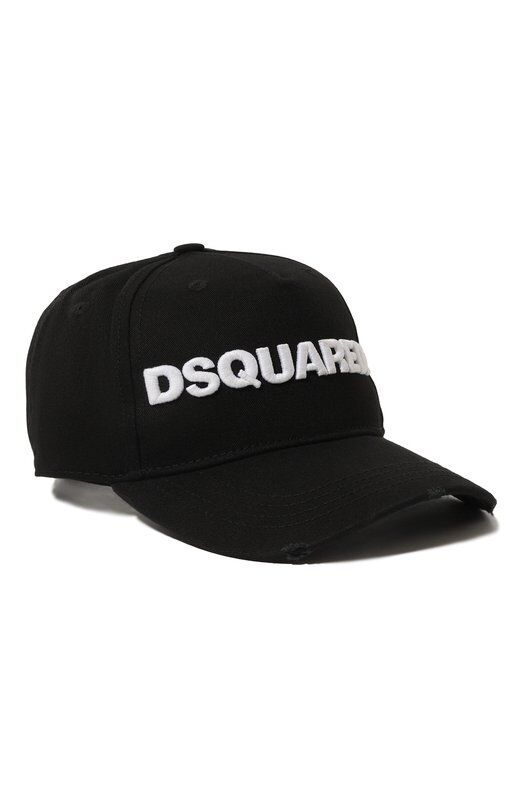 Хлопковая бейсболка Dsquared2 BCW0028 05C00001 фото 1
