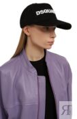 Хлопковая бейсболка Dsquared2 BCW0028 05C00001 фото 2