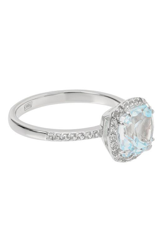 Кольцо с голубым топазом Secrets jewelry КГТКС0111 фото 1