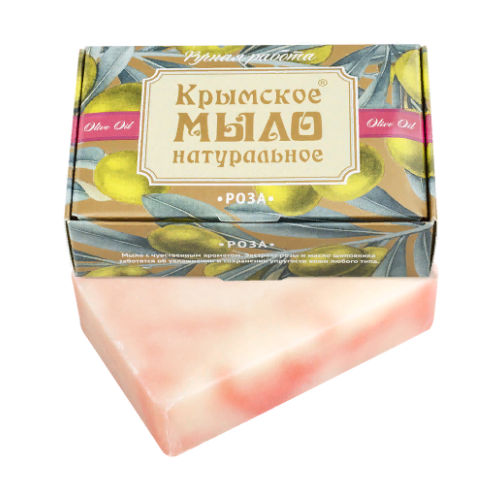Крымское мыло натуральное "роза" 100 г Дом Природы фото 1