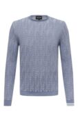 Хлопковый свитер Giorgio Armani 3RSM26/SM28Z фото 1