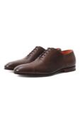 Кожаные оксфорды Levante Santoni MCLG17801SA3BSLFN01 фото 1