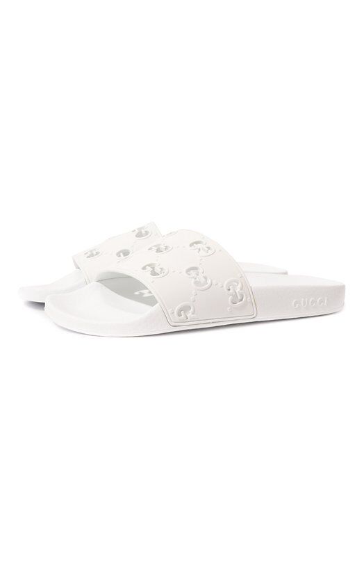 Резиновые шлепанцы Gucci 573922 JDR00 фото 1