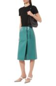 Кожаная юбка Prada 51807-1ZFE-F0363 фото 2