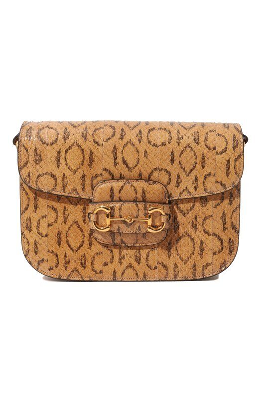 Сумка 1955 Horsebit small из кожи питона Gucci 602204 L1G0G фото 1