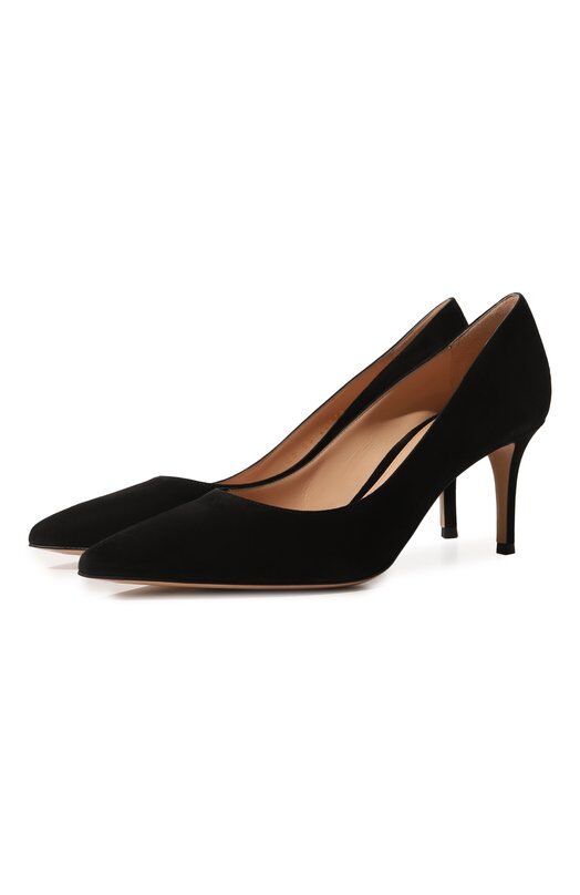 Замшевые туфли Gianvito 70 Gianvito Rossi G26770.70RIC.CAMNER0 фото 1