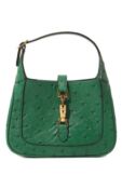 Сумка Jackie 1961 mini из кожи страуса Gucci 637091 EY00G фото 1