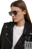 Солнцезащитные очки G.O.D. eyewear THIRTY SIX II G0LD SILVER/GREEN фото 2