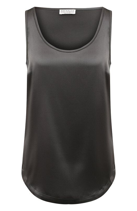 Шелковый топ Brunello Cucinelli M0C59B1009 фото 1
