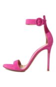 Замшевые босоножки Portofino 105 Gianvito Rossi G61096.15RIC.CAMBL00 фото 4