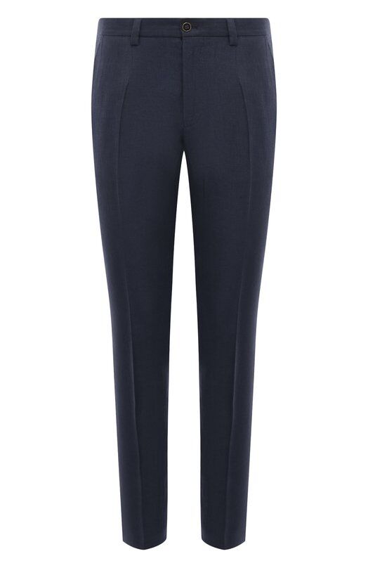 Льняные брюки Dolce & Gabbana GY6IET/FU4LF фото 1