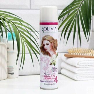 Лак для волос сильной фиксации «Olivia» с экстрактом родиолы розовой, 250 м
