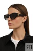 Солнцезащитные очки Alexander McQueen AM0377S 001 фото 2
