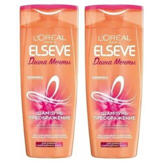 Шампунь Преображение Elseve L'Oreal Paris, Длина Мечты, 250 мл, 2 шт. L'Ore