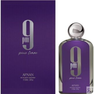 AFNAN 9 PM POUR FEMME PURPLE парфюмерная вода 100 мл AFNAN