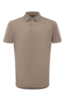 Поло из хлопка и кашемира Kiton