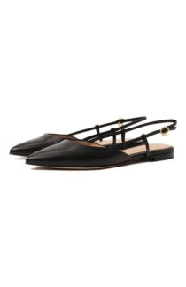 Кожаные балетки Ascent Gianvito Rossi