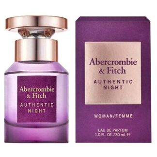 Abercrombie & Fitch Женский Authentic Night Парфюмированная вода (edp) 30мл