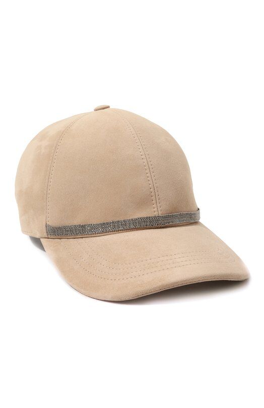 Замшевая бейсболка Brunello Cucinelli MCAP90151 фото 1