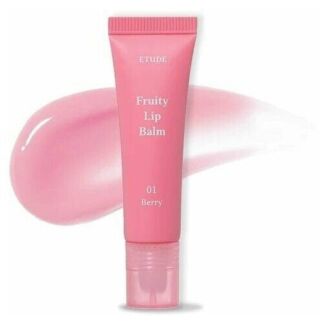 Увлажняющий бальзам блеск для губ тонирующий ягодный Fruity Lip Balm #01 Be