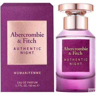 Abercrombie & Fitch Женский Authentic Night Парфюмированная вода (edp) 50мл