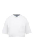 Хлопковая футболка Prada 3560A-240-F0009-212 фото 1