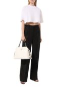 Хлопковая футболка Prada 3560A-240-F0009-212 фото 2