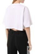 Хлопковая футболка Prada 3560A-240-F0009-212 фото 4