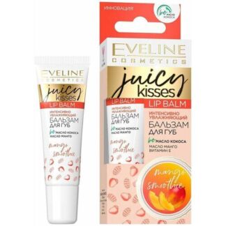 Интенсивный увлажняющий бальзам для губ, Eveline Cosmetics, mango smoothie,