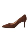 Замшевые туфли Gianvito 70 Gianvito Rossi G26770.70RIC.CAMBR0W фото 4