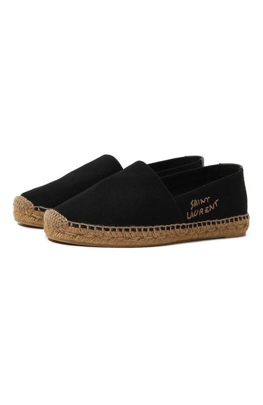 Текстильные эспадрильи Espadrille Saint Laurent 605956 фото 1