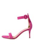 Замшевые босоножки Portofino 70 Gianvito Rossi G60088.70RIC.CAMBL00 фото 4