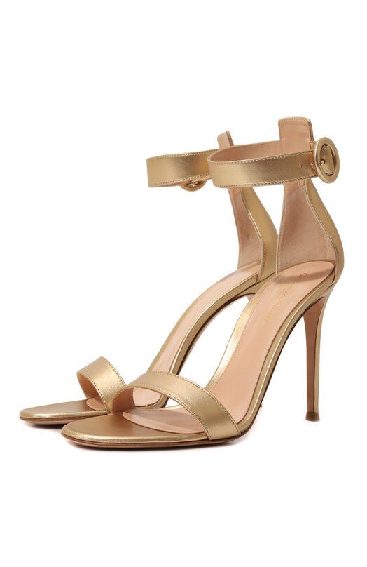 Кожаные босоножки Portofino 105 Gianvito Rossi G61096.15RIC.NPSMEK0 фото 1