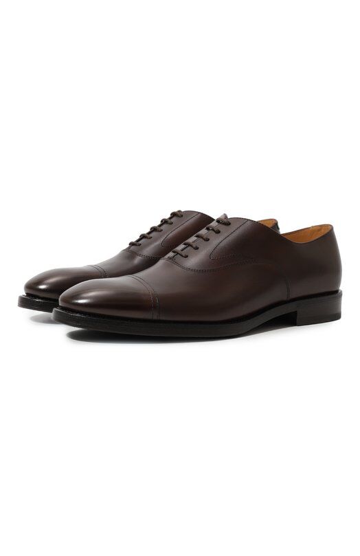 Кожаные оксфорды Brunello Cucinelli MZUBETC841 фото 1