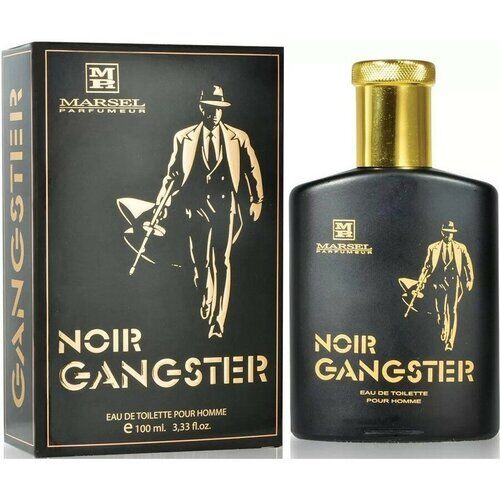 Туалетная вода мужская Marsel Gangster Noir, 100мл Brocard фото 1