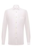 Хлопковая рубашка Kiton UMCNERH0841301 фото 1