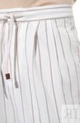Хлопковые брюки Brunello Cucinelli MH242B6224 фото 5