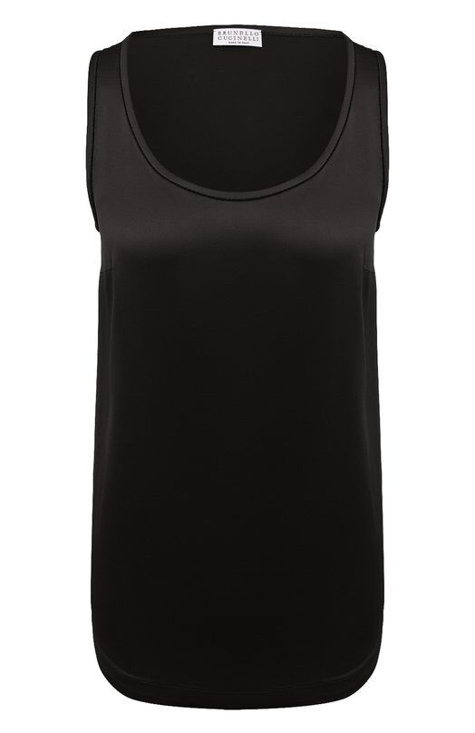 Шелковый топ Brunello Cucinelli M0C59BP009 фото 1