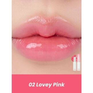 Бальзам для губ оттеночный | ROM&ND Glasting Melting Balm 02. LOVER PINK ro