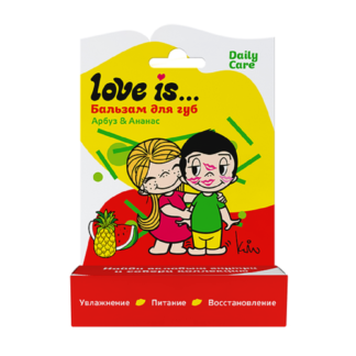 Love is Бальзам для губ Арбуз-Ананас Love Is