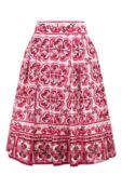 Хлопковая юбка Dolce & Gabbana F4CLQT/HH5D5 фото 1
