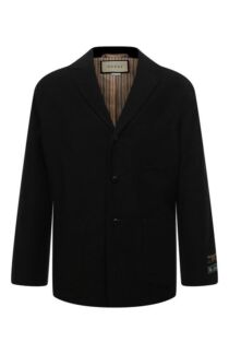 Хлопковый пиджак Gucci