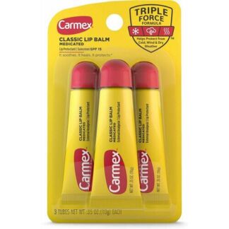 Carmex Daily Care Moisturizing Lip Balm Tubes, увлажняющий бальзам для губ,