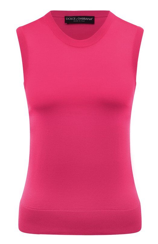 Шелковый топ Dolce & Gabbana FXJ26T/JBSB7 фото 1