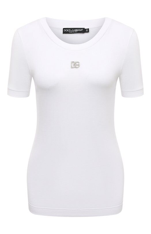 Хлопковая футболка Dolce & Gabbana F8U08Z/G7B3U фото 1