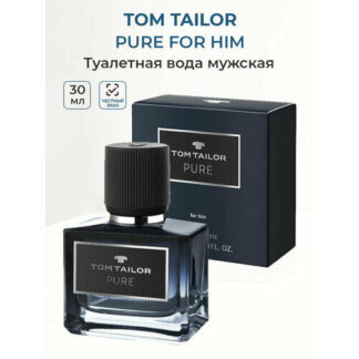 Туалетная вода мужская Tom Tailor Pure for Him 30 мл Том Тейлор Пюр для нег