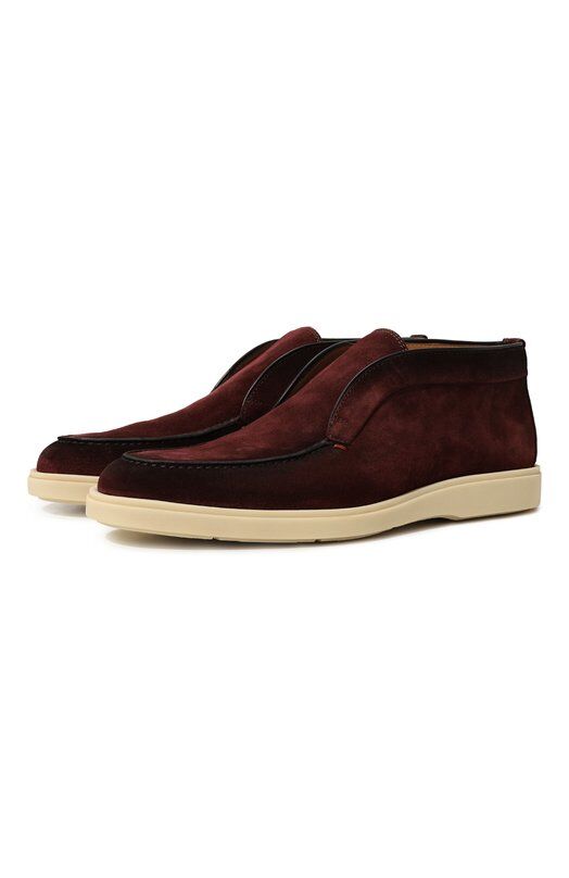 Замшевые ботинки Detroit Santoni MGDG17823TICBSH6 фото 1